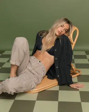 Everytime Oversized Shacket - Black Sands Billabong