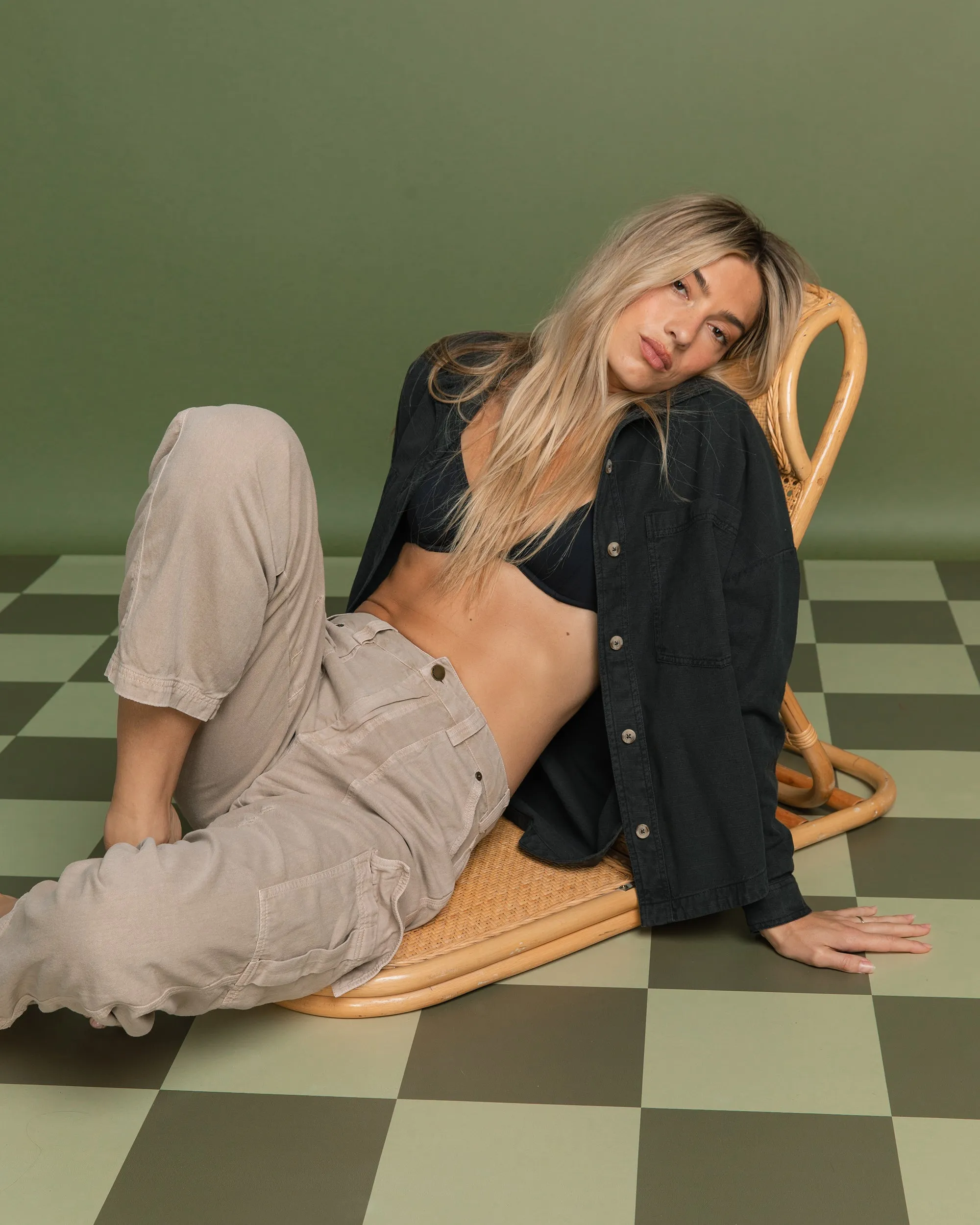 Everytime Oversized Shacket - Black Sands Billabong