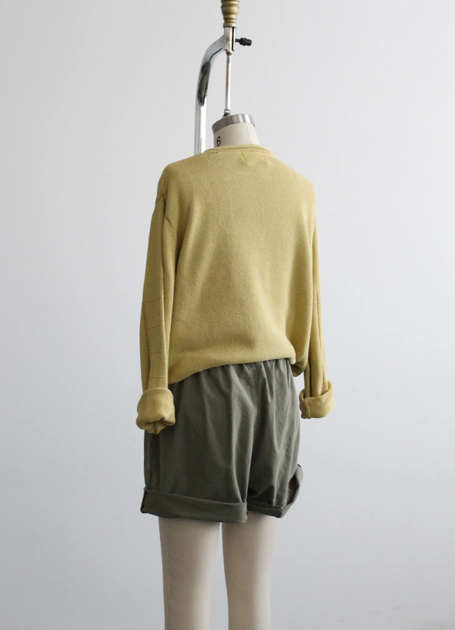 fiddlehead fern cotton shorts 1919 Vintage