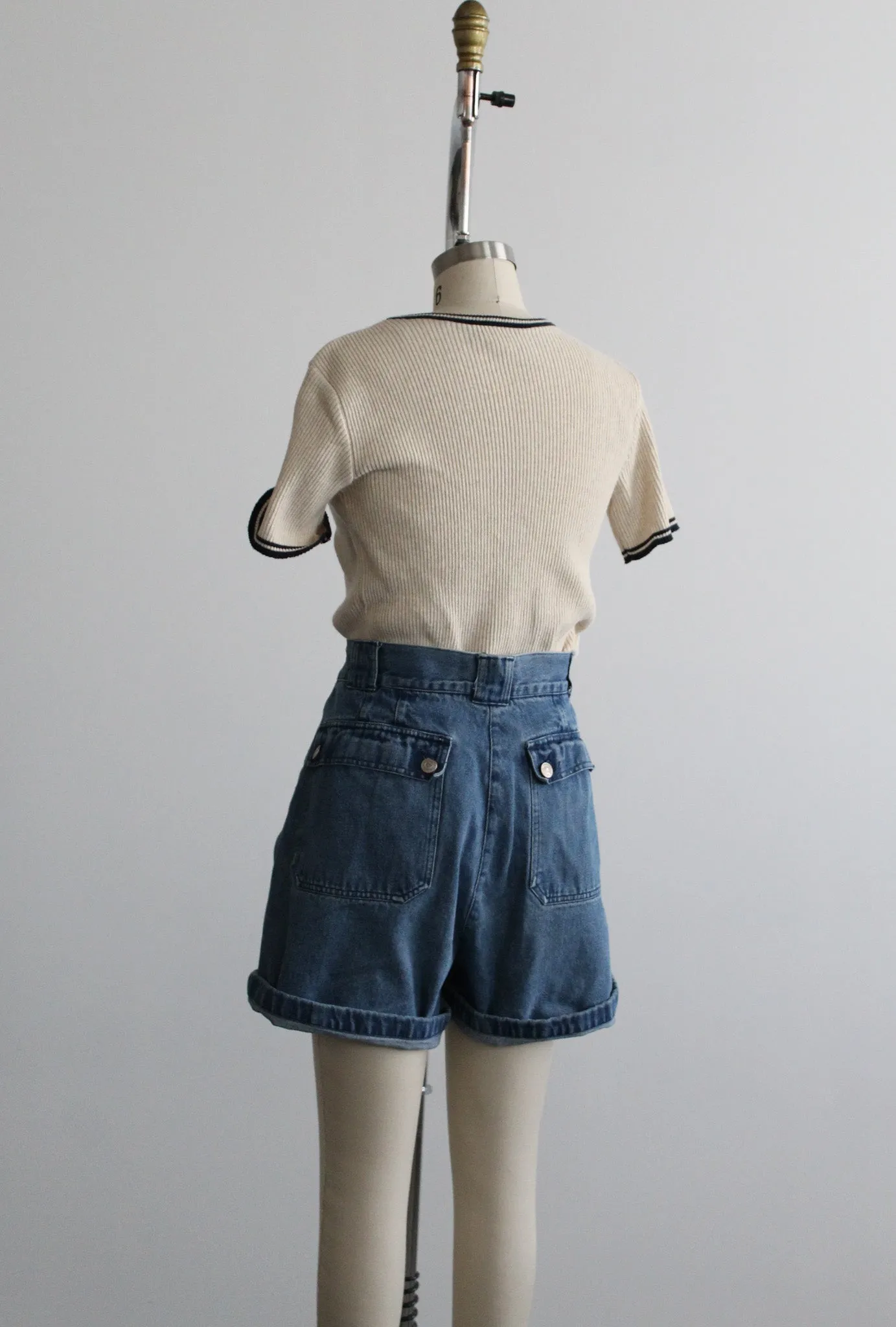 fieldspun rib knit tee 1919 Vintage