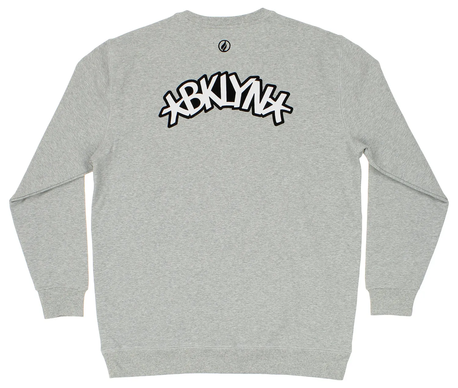 FISLL NBA Men's Brooklyn Nets Sweatshirt Top, Gray