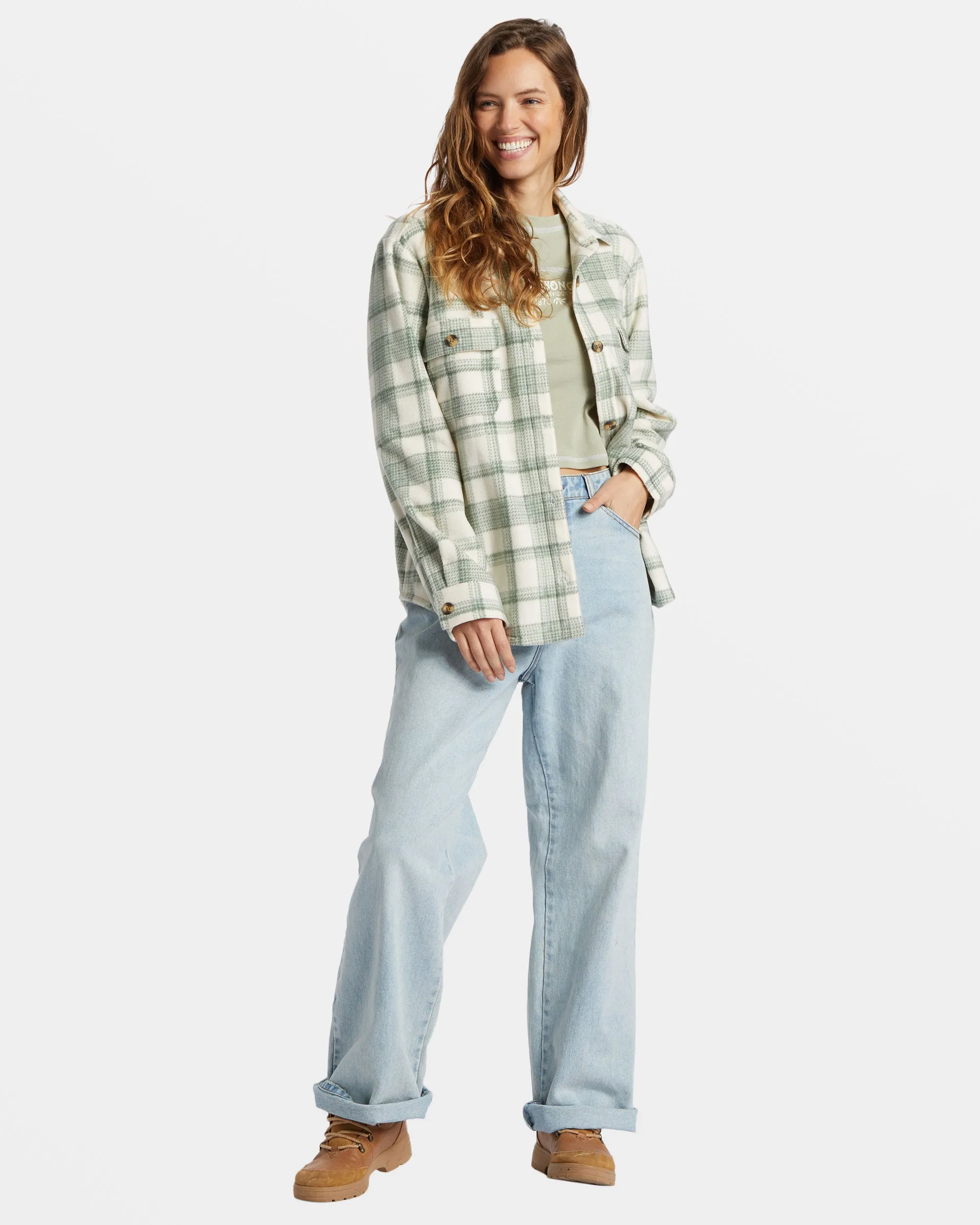 Forge Fleece Flannel - Treehugger Billabong