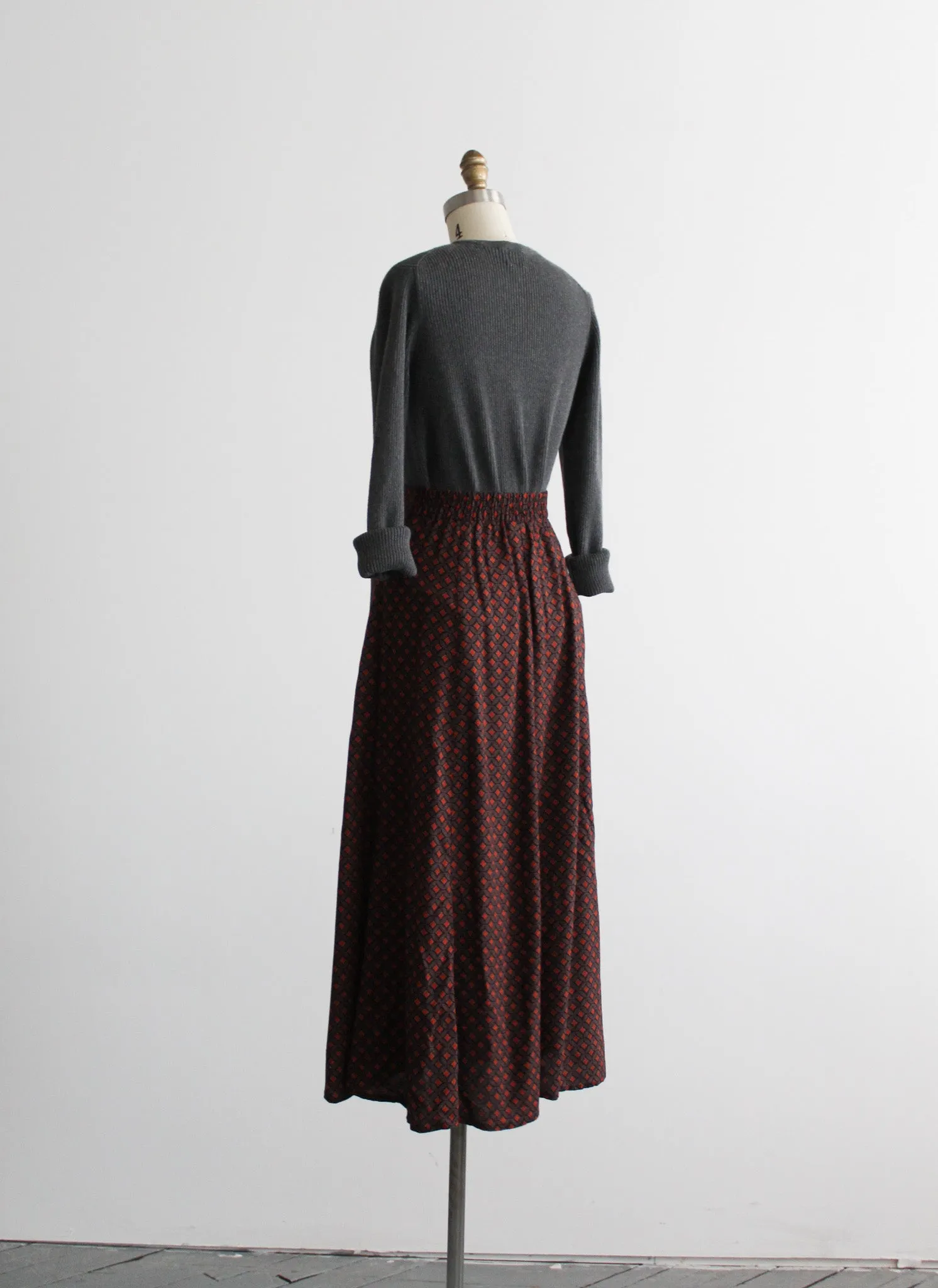 foulard maxi skirt 1919 Vintage