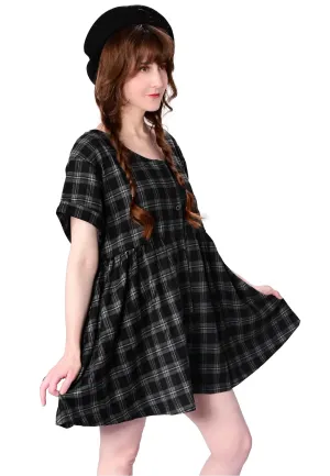Foxblood - Plaid Black - Dress