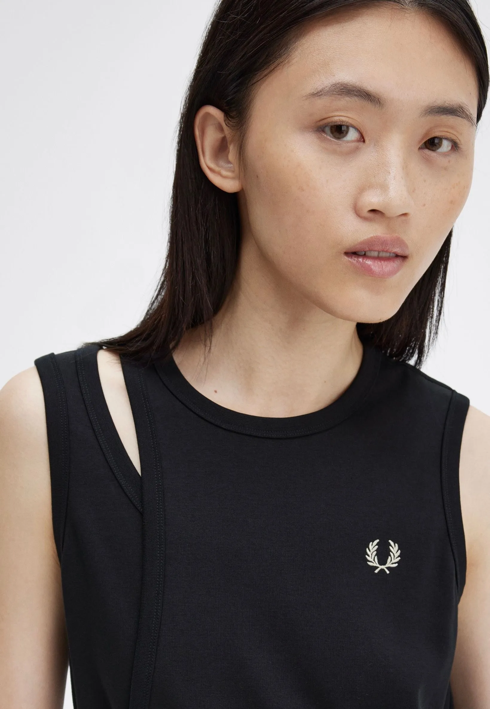 Fred Perry - Layered Ringer Black - Dress