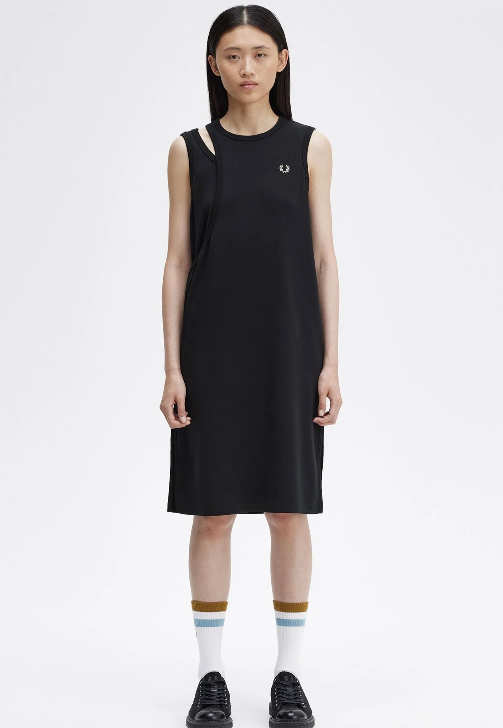 Fred Perry - Layered Ringer Black - Dress