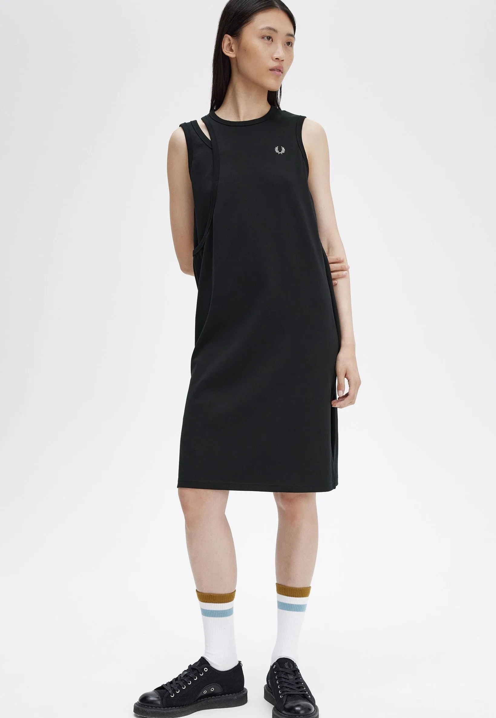 Fred Perry - Layered Ringer Black - Dress