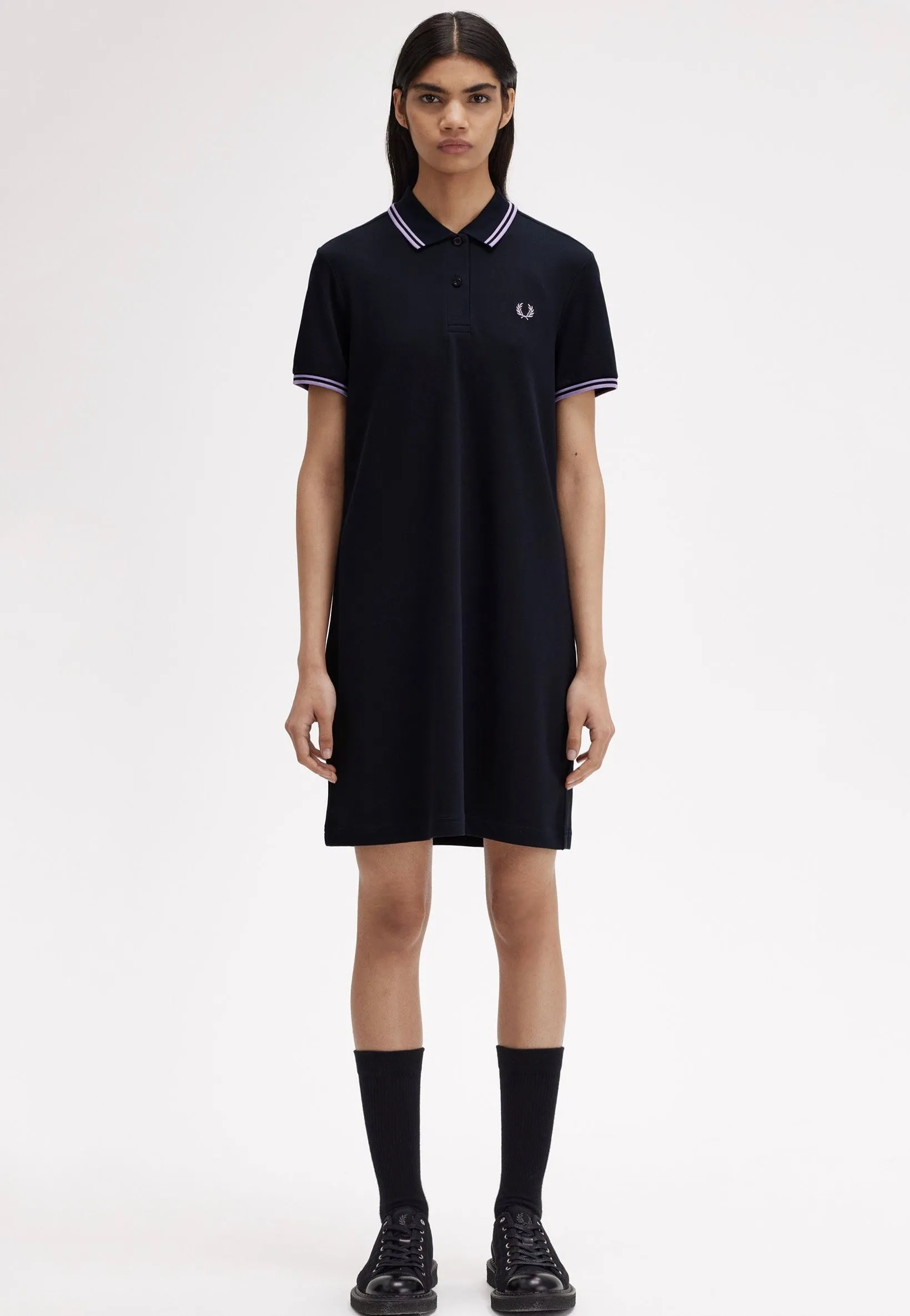 Fred Perry - Twin Tipped Navy/Ultra Violet/Ultra Violet - Dress
