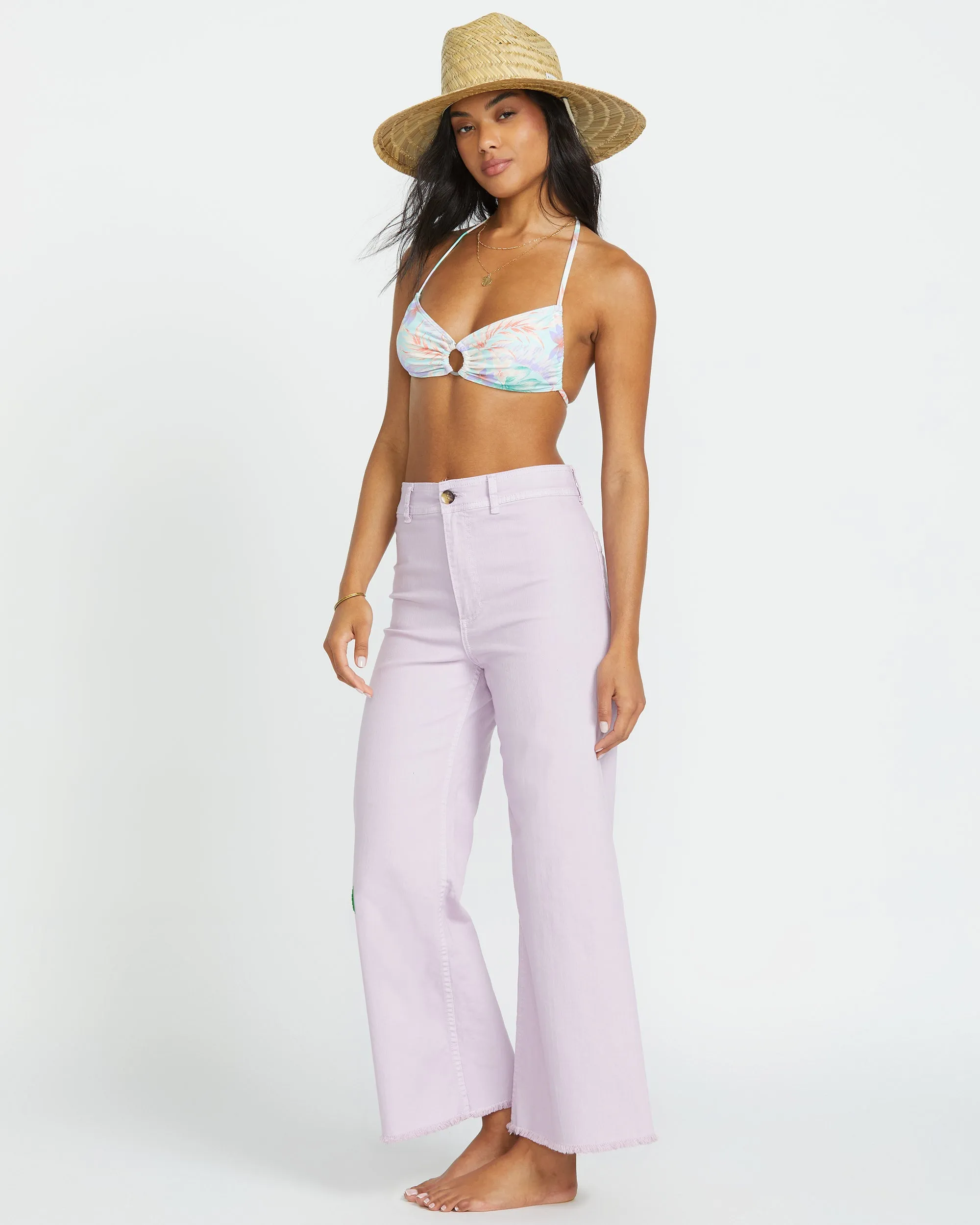 Free Fall High-Waist Pants - Amethyst Smoke Billabong