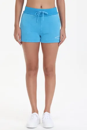 French Terry Embroidered Shorts by Juicy Couture