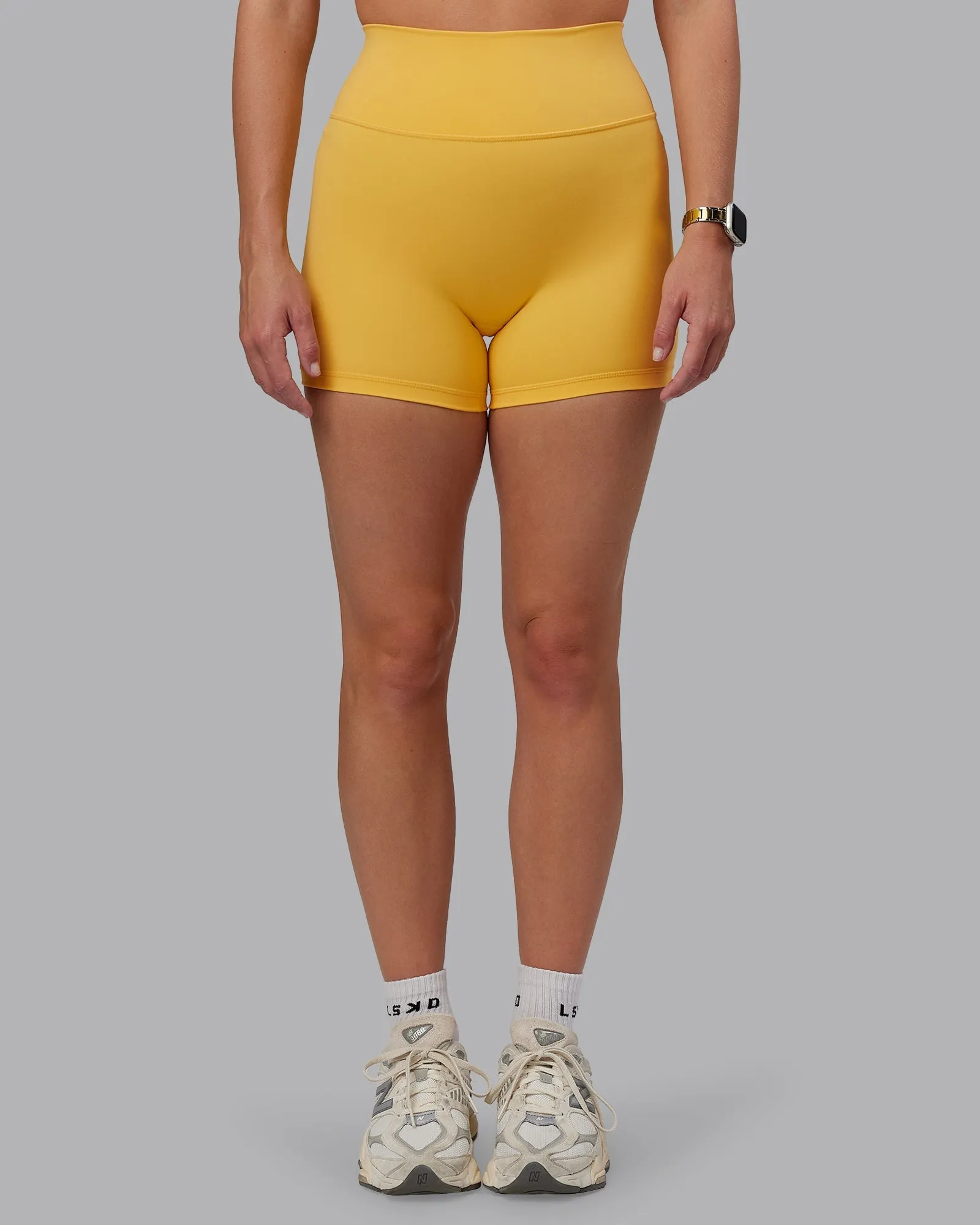 Fusion Ultra High-Rise 4" Short - Banana Cream