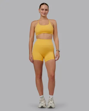 Fusion Ultra High-Rise 4" Short - Banana Cream