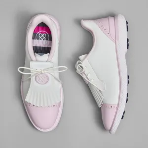 G/FORE GALLINVAN2R Brogue Golf Shoe - Snow/Blush