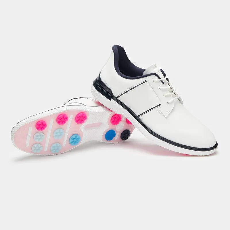 G/FORE GALLIVAN2R Side Stripe Golf Shoe - Snow/Twilight