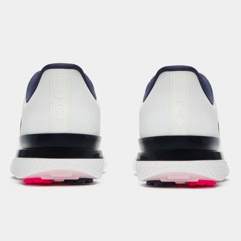 G/FORE GALLIVAN2R Side Stripe Golf Shoe - Snow/Twilight