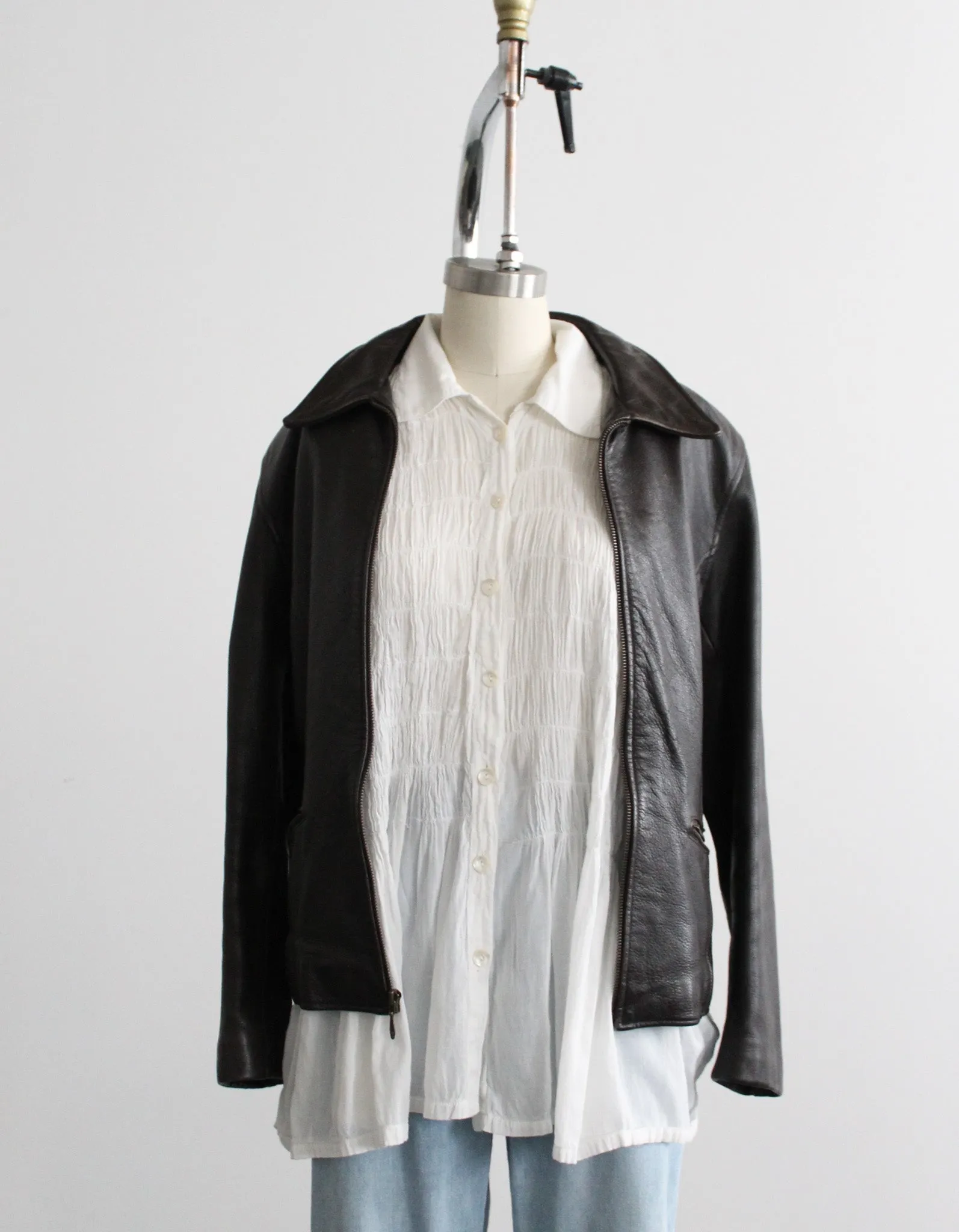 great escape leather jacket 1919 Vintage