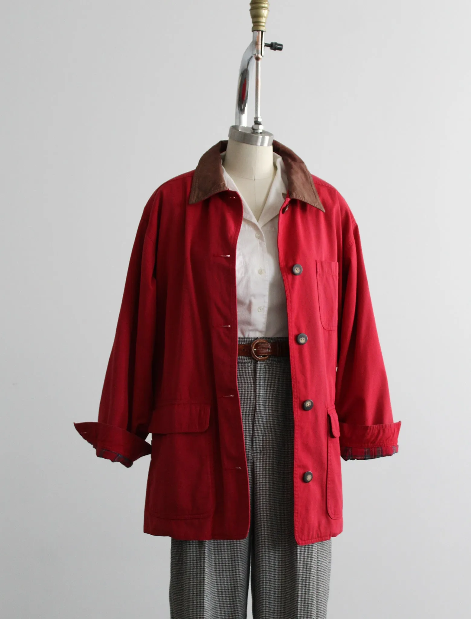 heirloom tomato chore coat 1919 Vintage