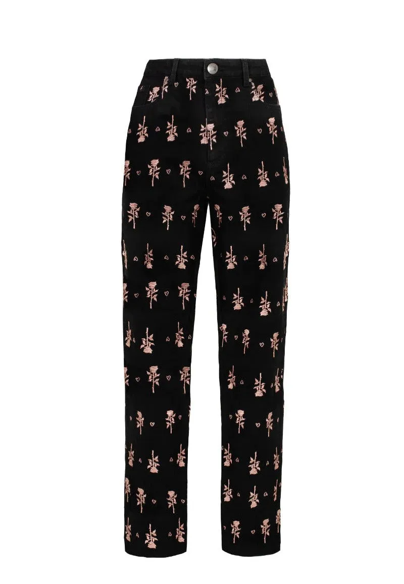 Hellbunny - The Lover Black - Jeans