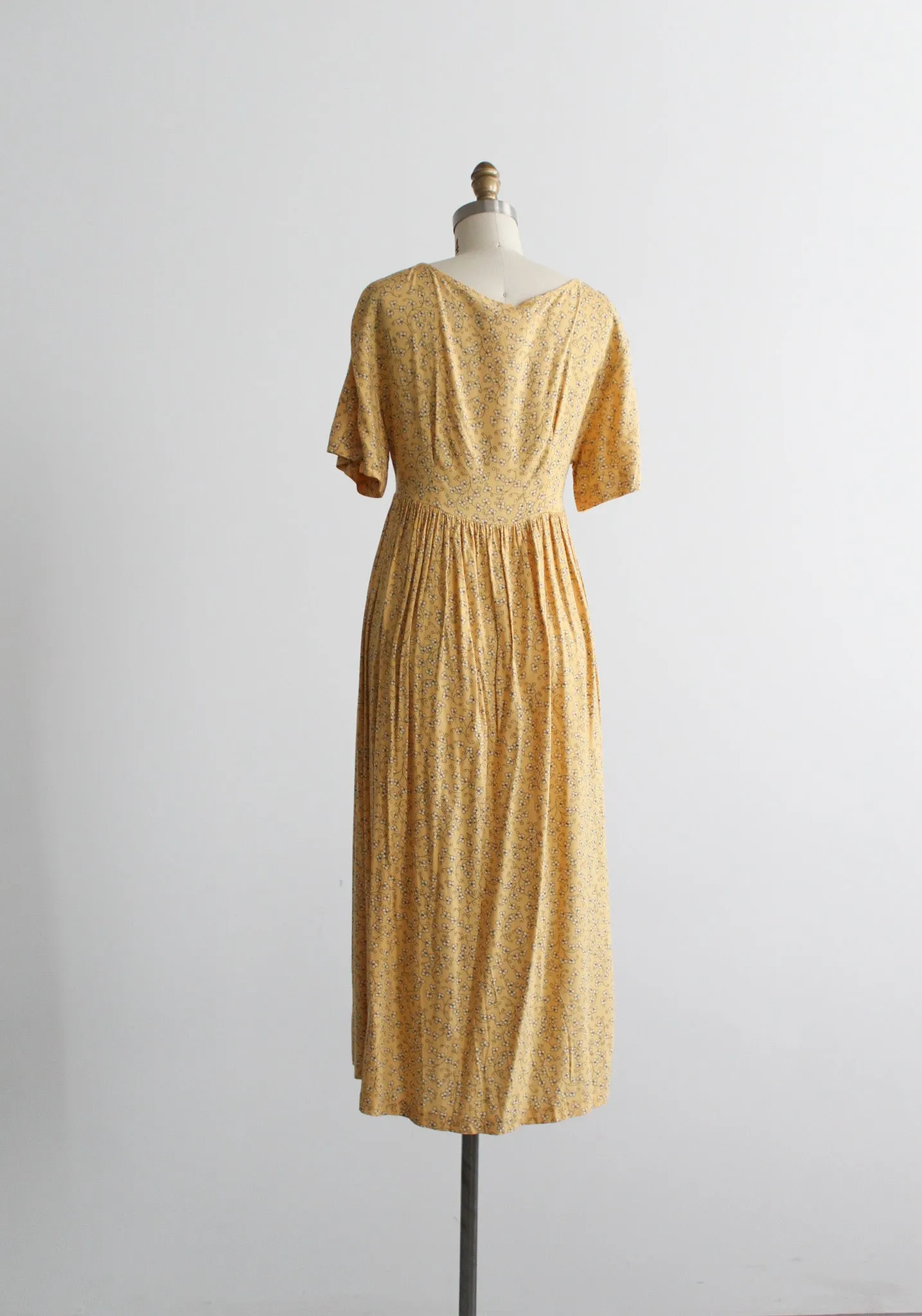 honeybee picnic dress 1919 Vintage