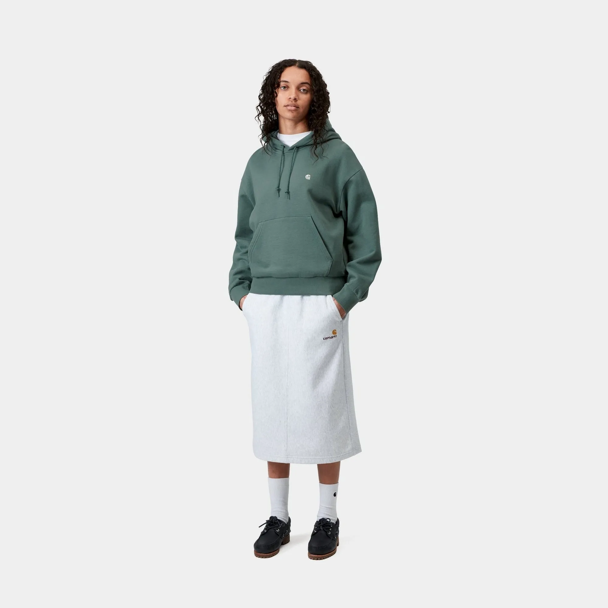 Hooded Casey Sweatshirt | Silver Pine Carhartt WIP