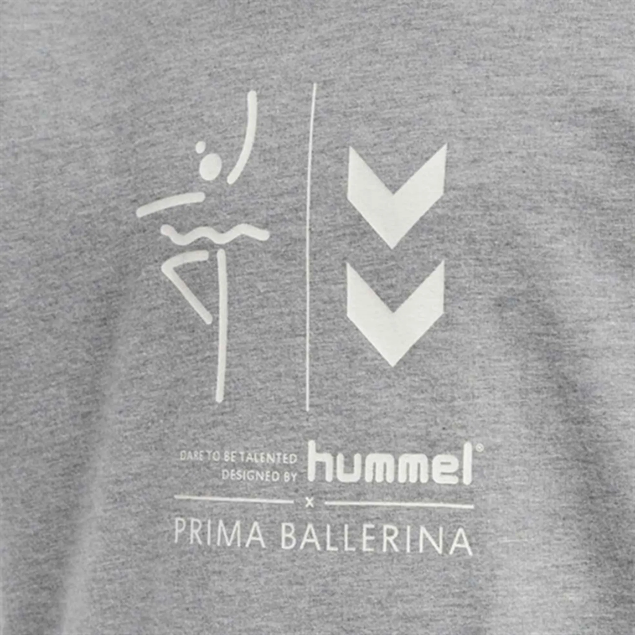 Hummel Prima Grey Melange Bee Hoodie