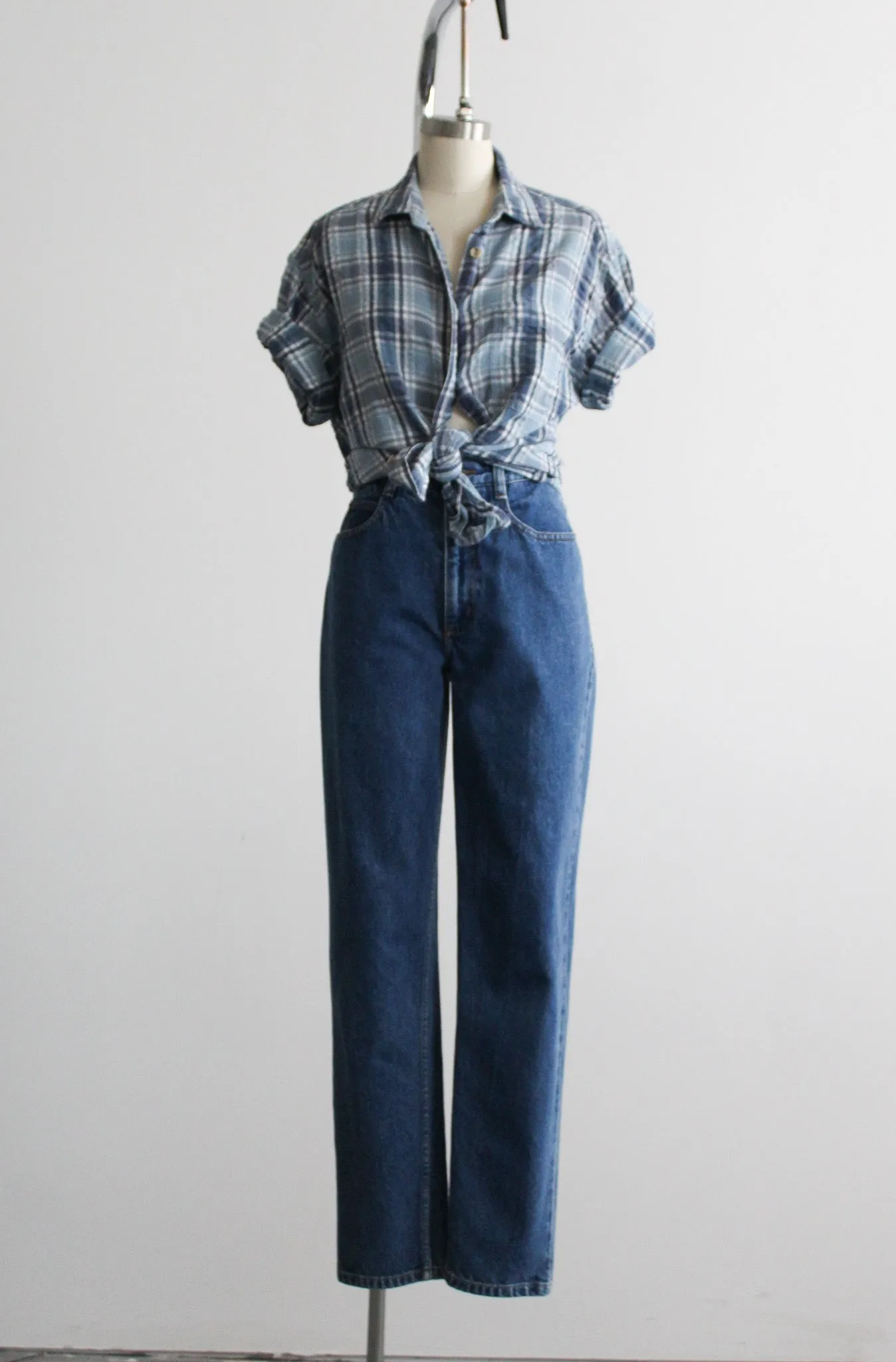 indigo mom jeans 1919 Vintage
