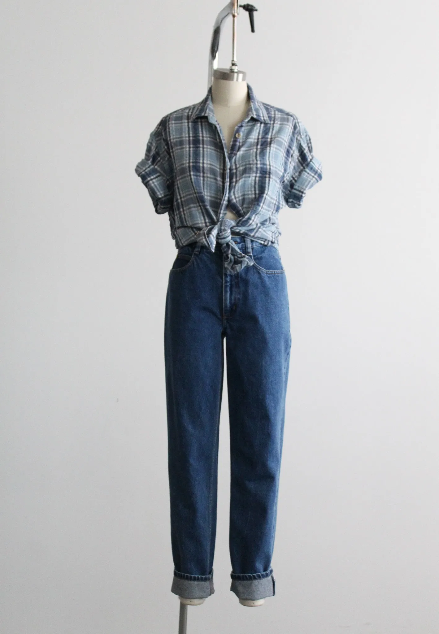 indigo mom jeans 1919 Vintage