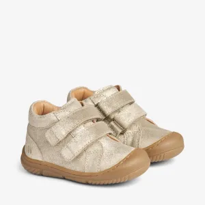 Ivalo Double Velcro Shine | Baby - grey Wheat
