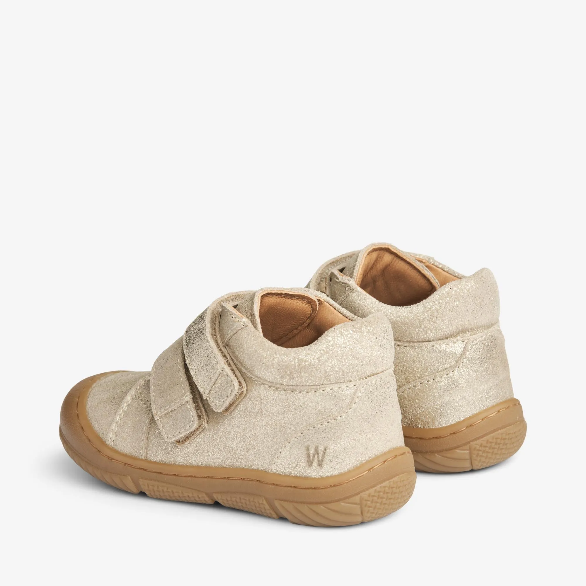Ivalo Double Velcro Shine | Baby - grey Wheat