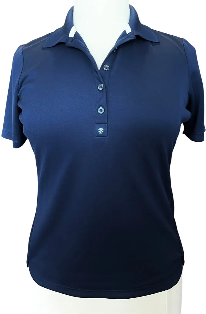 Izod Golf Navy Golf Polo Size L MSP$50