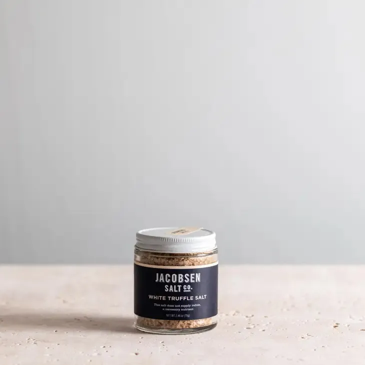 JACOBSEN SALT - INFUSED WHITE TRUFFLE SALT