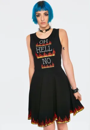 Jawbreaker - Hello No Skater Black - Dress