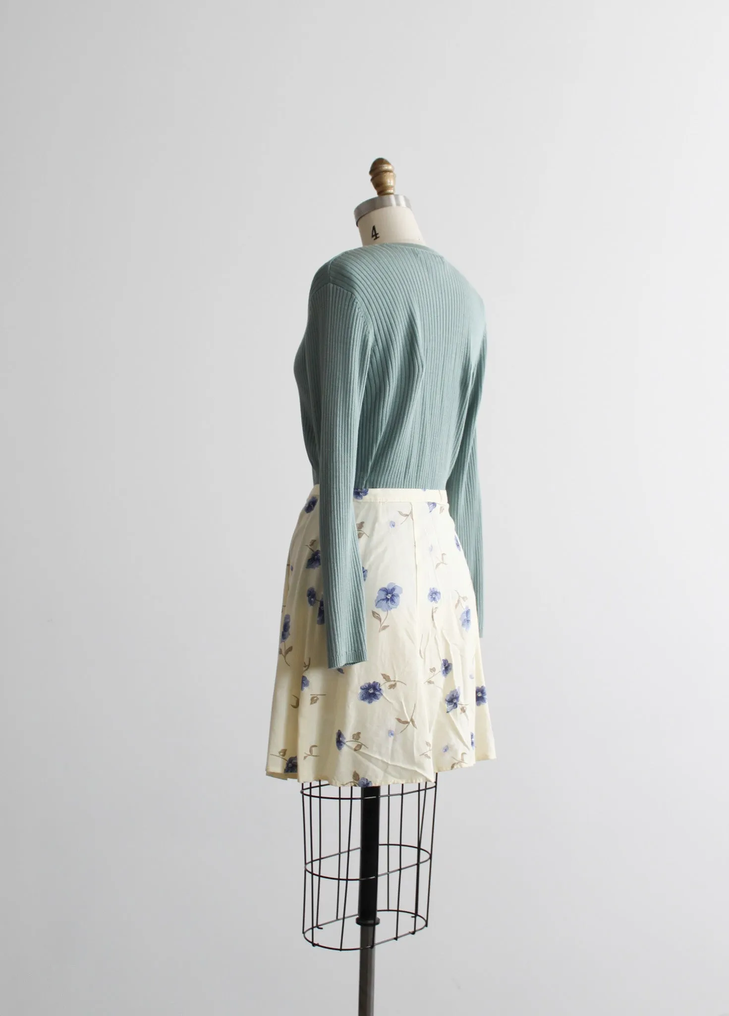 jonquil mini skirt 1919 Vintage