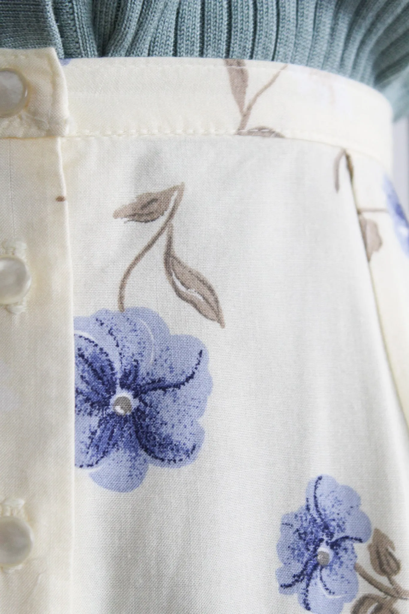 jonquil mini skirt 1919 Vintage