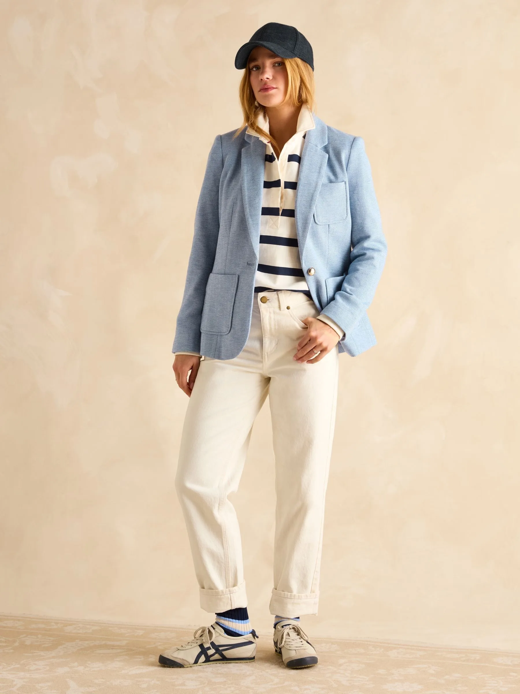Joules Albury Cotton Blazer