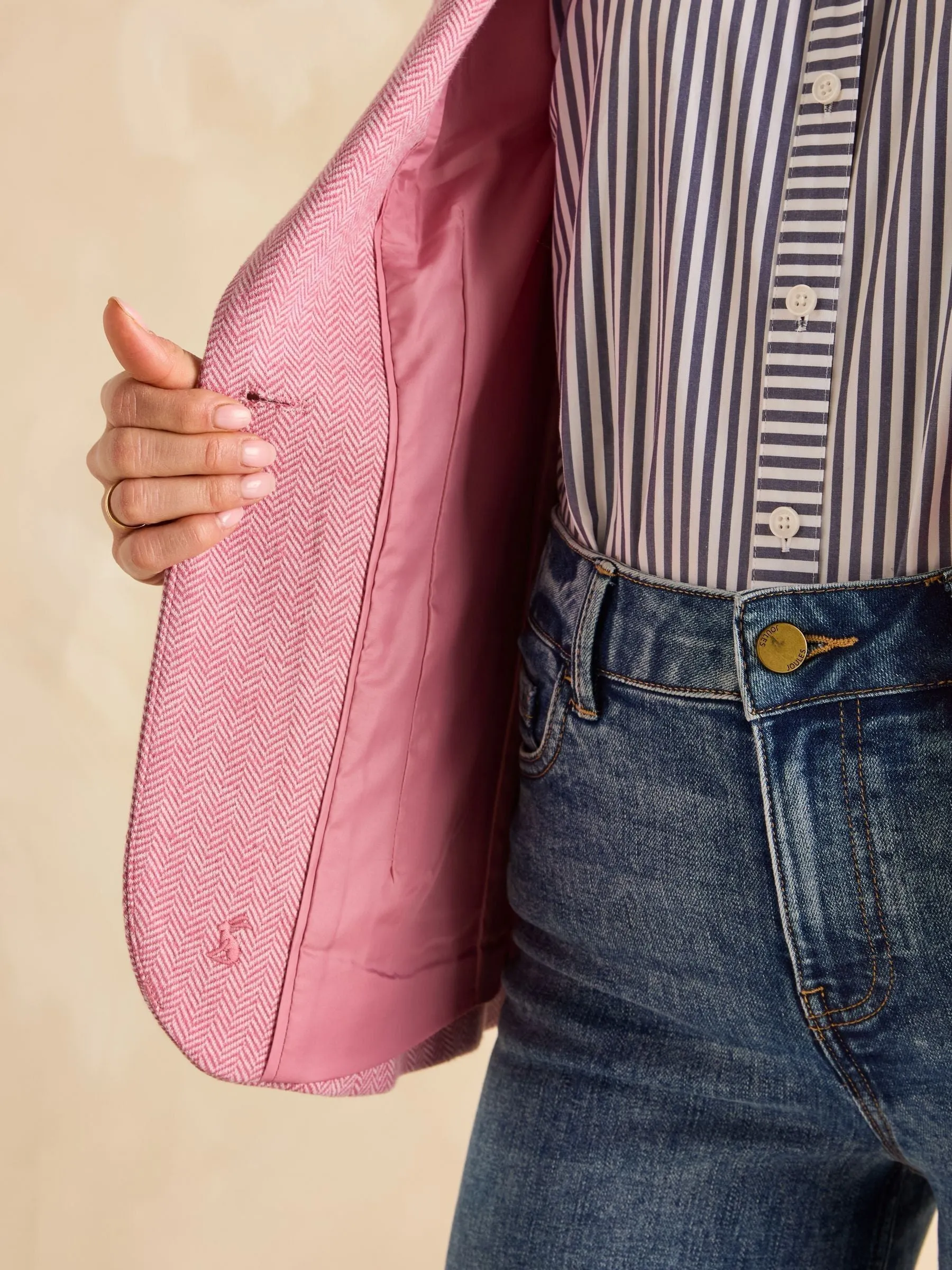 Joules Albury Cotton Blazer