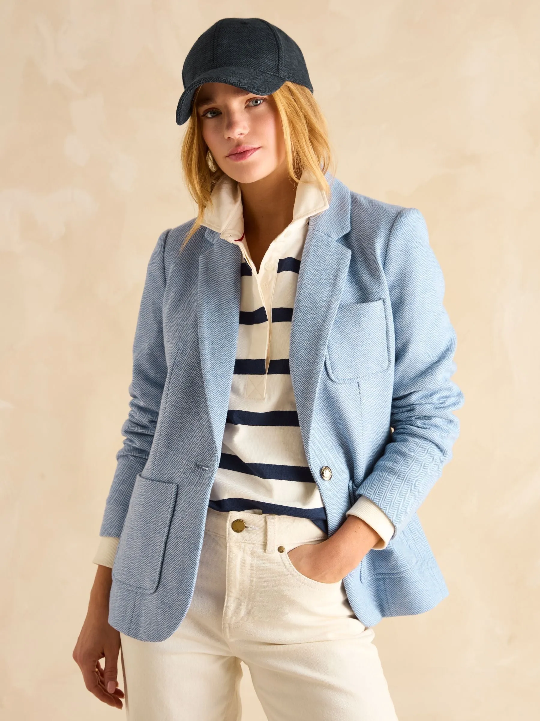 Joules Albury Cotton Blazer