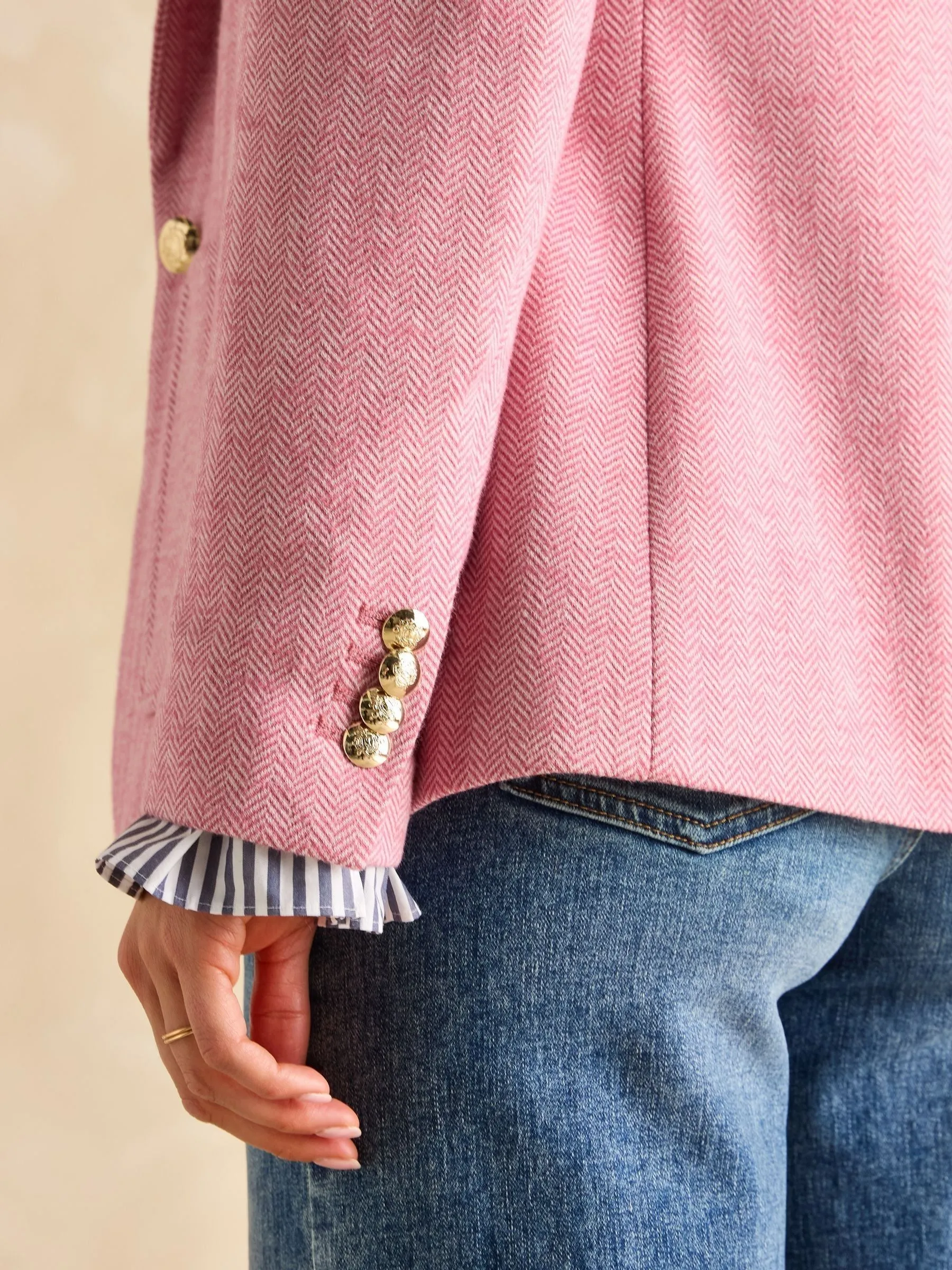 Joules Albury Cotton Blazer