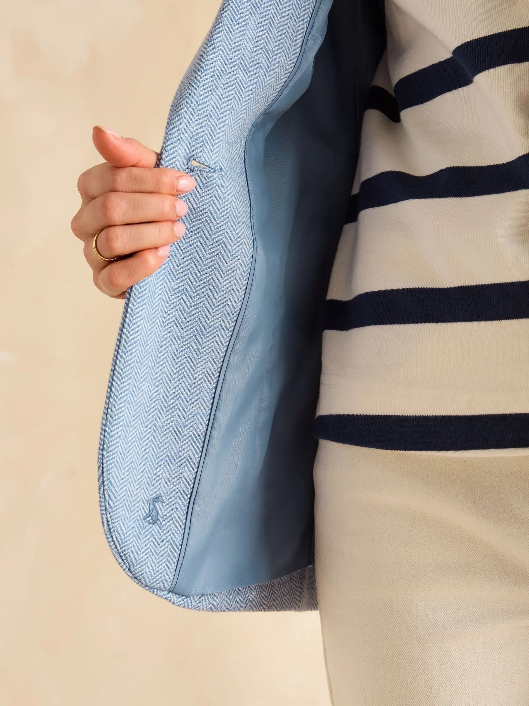 Joules Albury Cotton Blazer