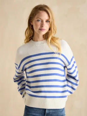 Joules Alexandra Stripe Jumper with Side Panel