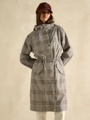 Joules Holkham Waterproof Printed Packable Raincoat