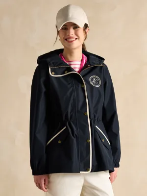 Joules Holt Packable Waterproof Raincoat with Hood