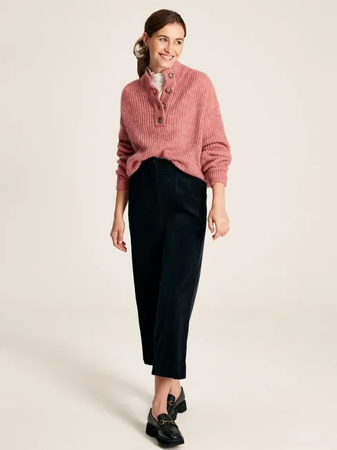 Joules Kayleigh Button Up Jumper
