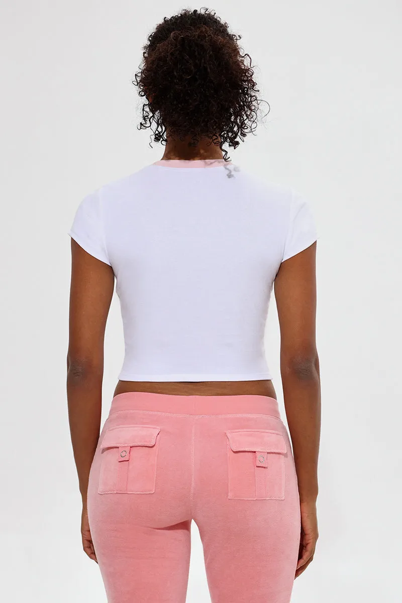 Juicy Tennis Baby Tee by Juicy Couture