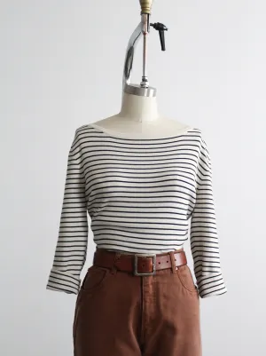 katharine striped silk tee 1919 Vintage