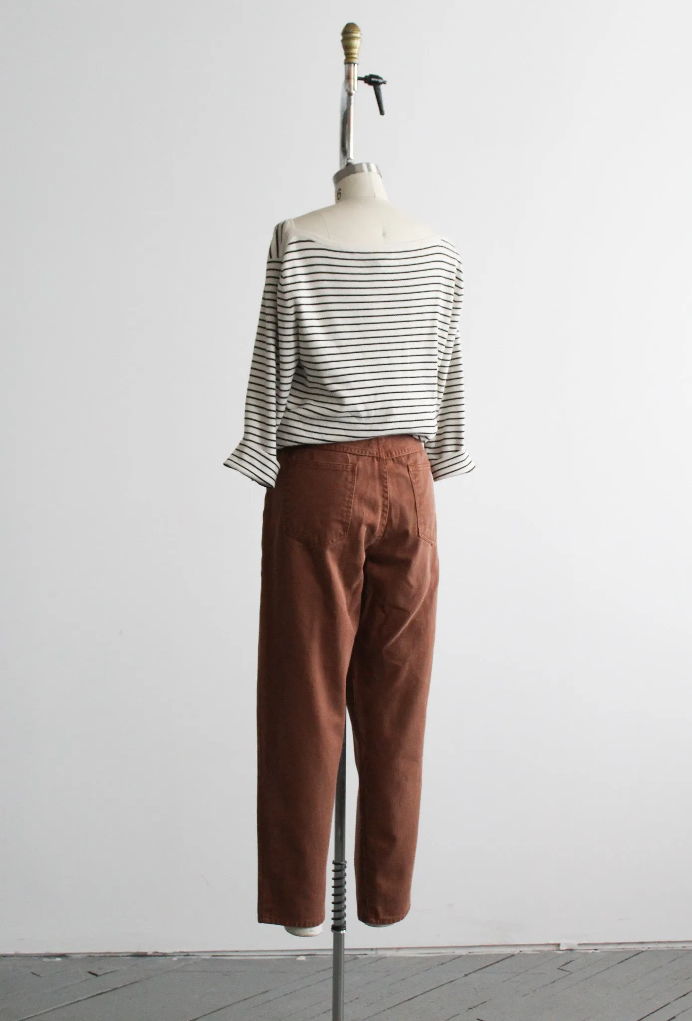 katharine striped silk tee 1919 Vintage