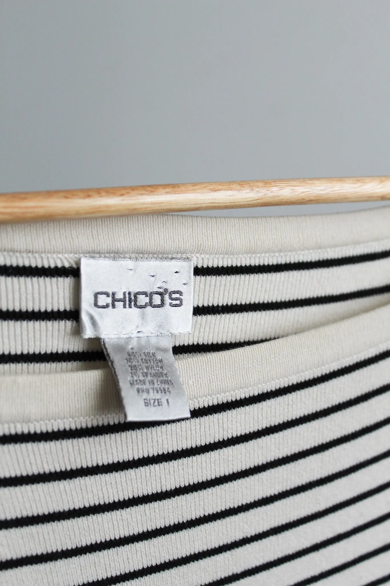 katharine striped silk tee 1919 Vintage