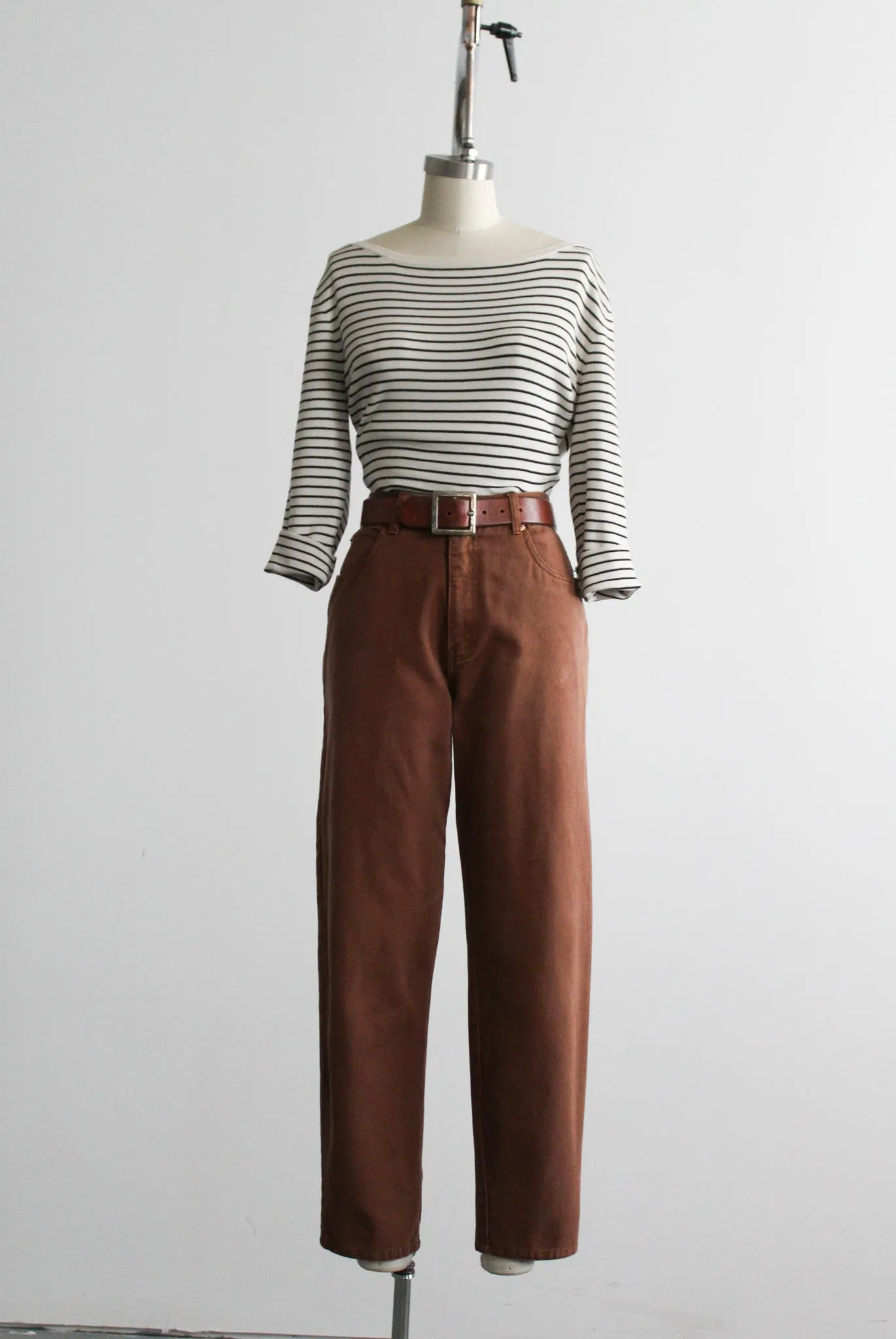 katharine striped silk tee 1919 Vintage