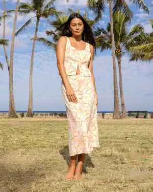 Keep It Simple Skirt - Salt Crystal Billabong