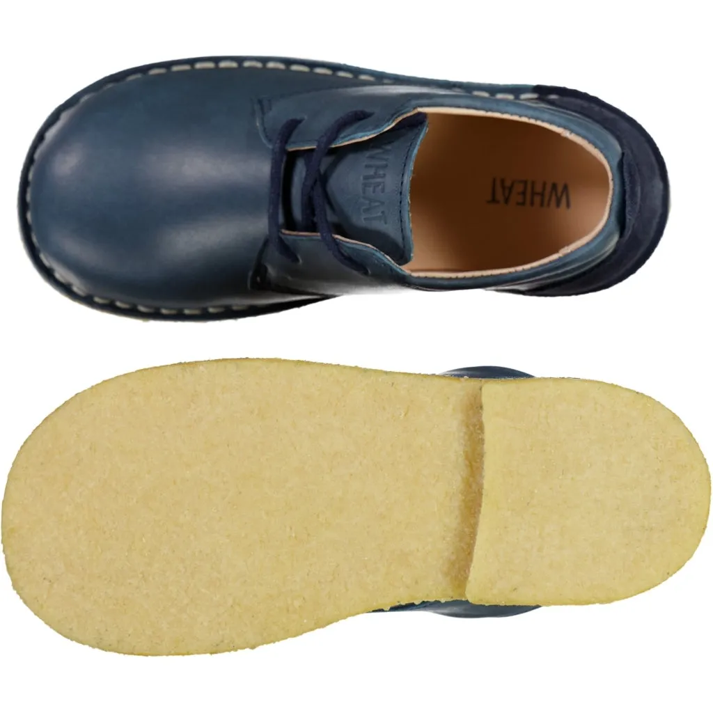 Kelley lace - navy Wheat